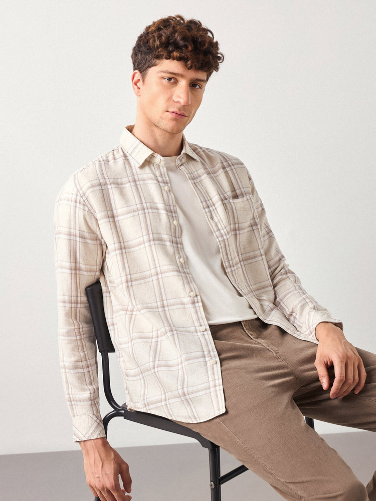 Checked Linen Shirt