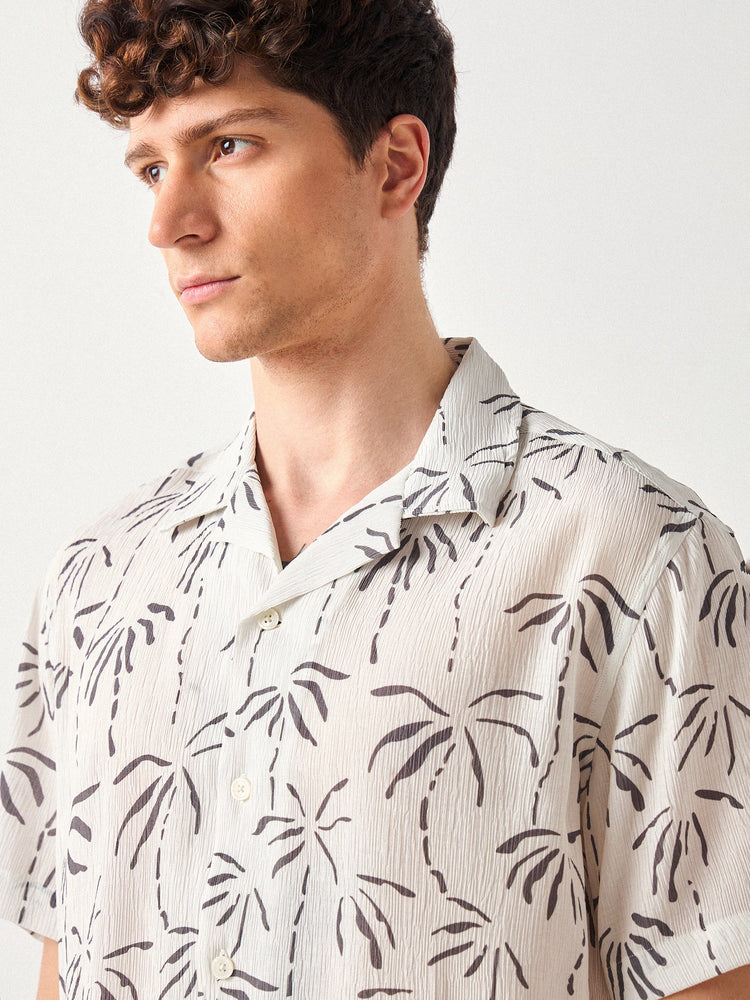 Relaxed Fit Floral Print Shirt
