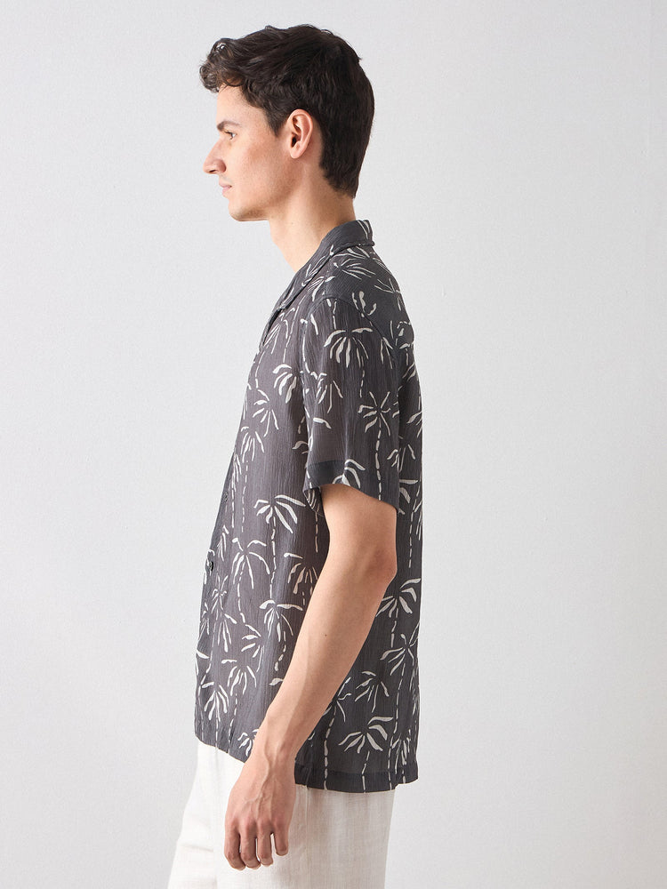 Relaxed Fit Floral Print Shirt