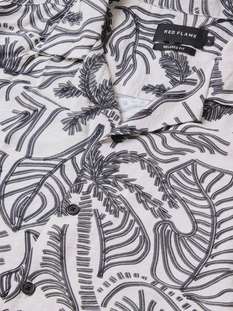 Relaxed Fit Paisley Print Shirt