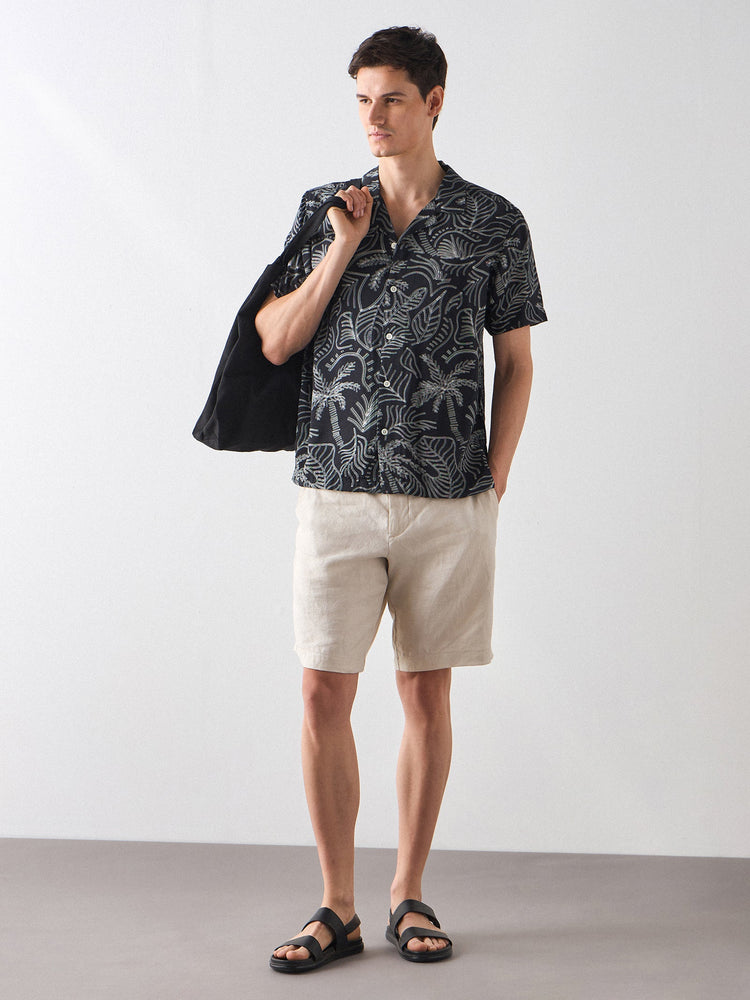 Relaxed Fit Paisley Print Shirt