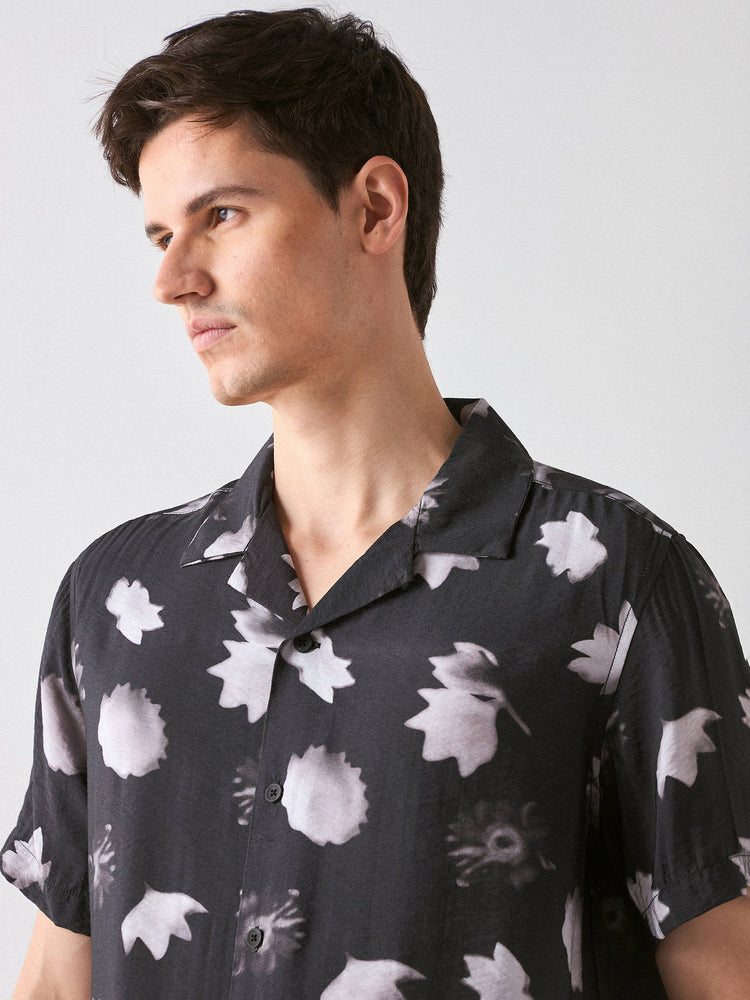 Relaxed Fit Floral Print Shirt