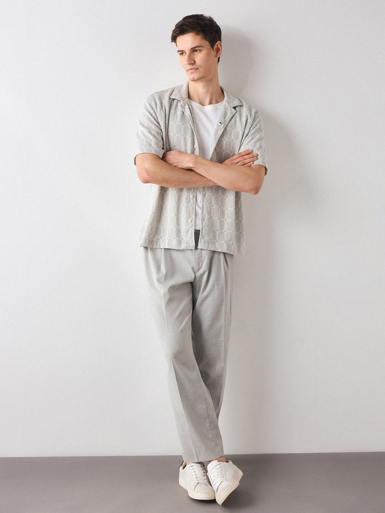 Boxy Fit Knit Shirt