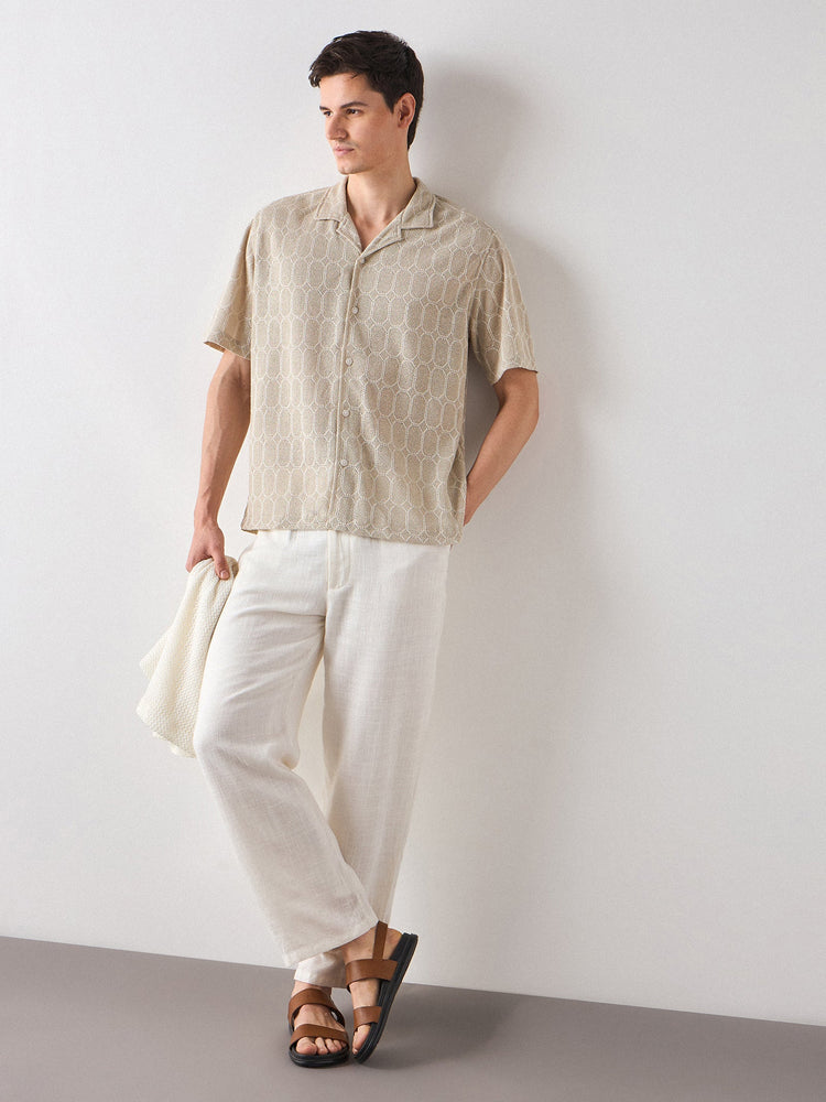 Boxy Fit Knit Shirt