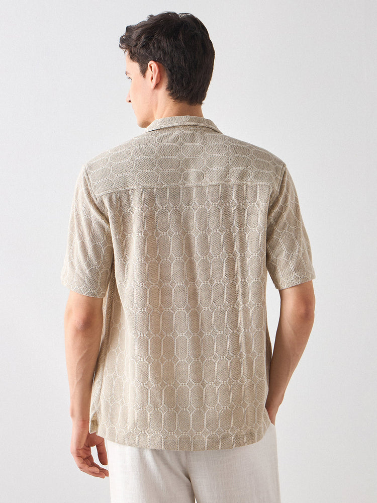 Boxy Fit Knit Shirt