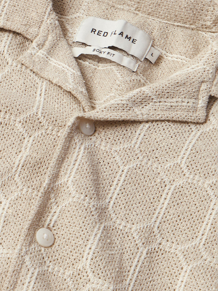 Boxy Fit Knit Shirt