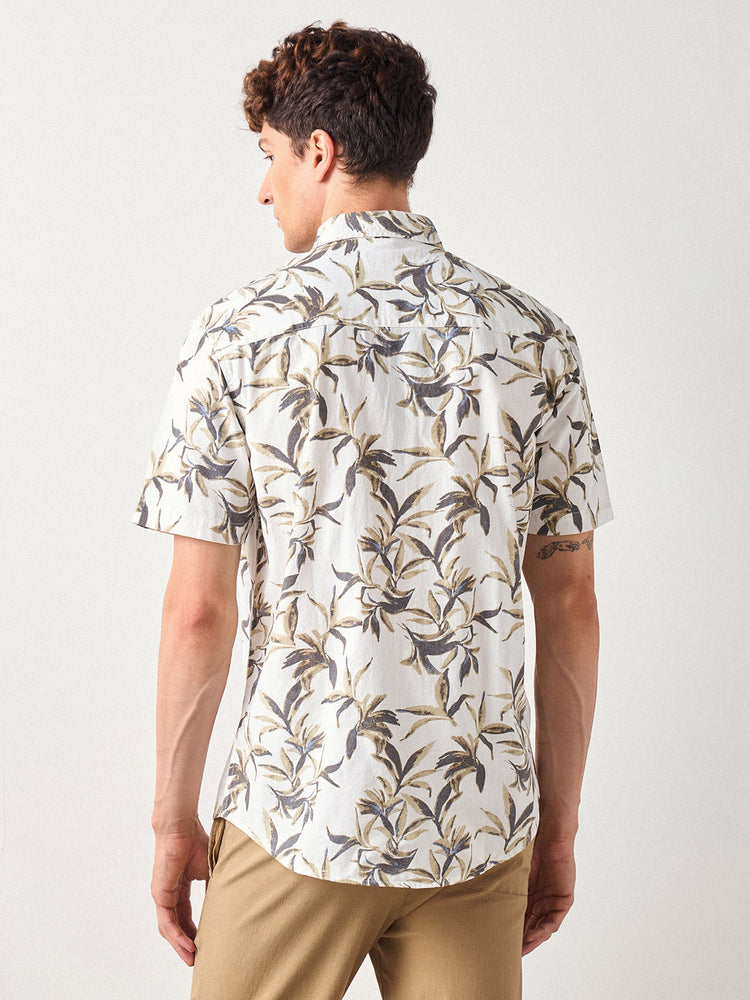 Relaxed Fit Floral Print Shirt