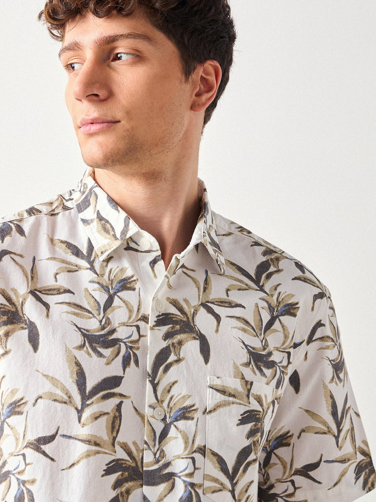 Relaxed Fit Floral Print Shirt
