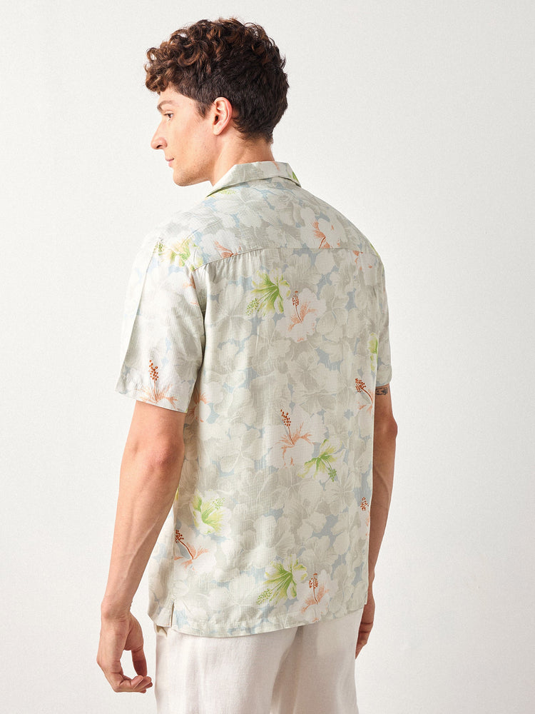 Relaxed Fit Floral Print Shirt