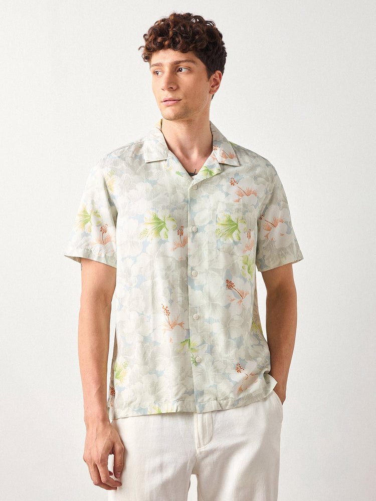 Relaxed Fit Floral Print Shirt