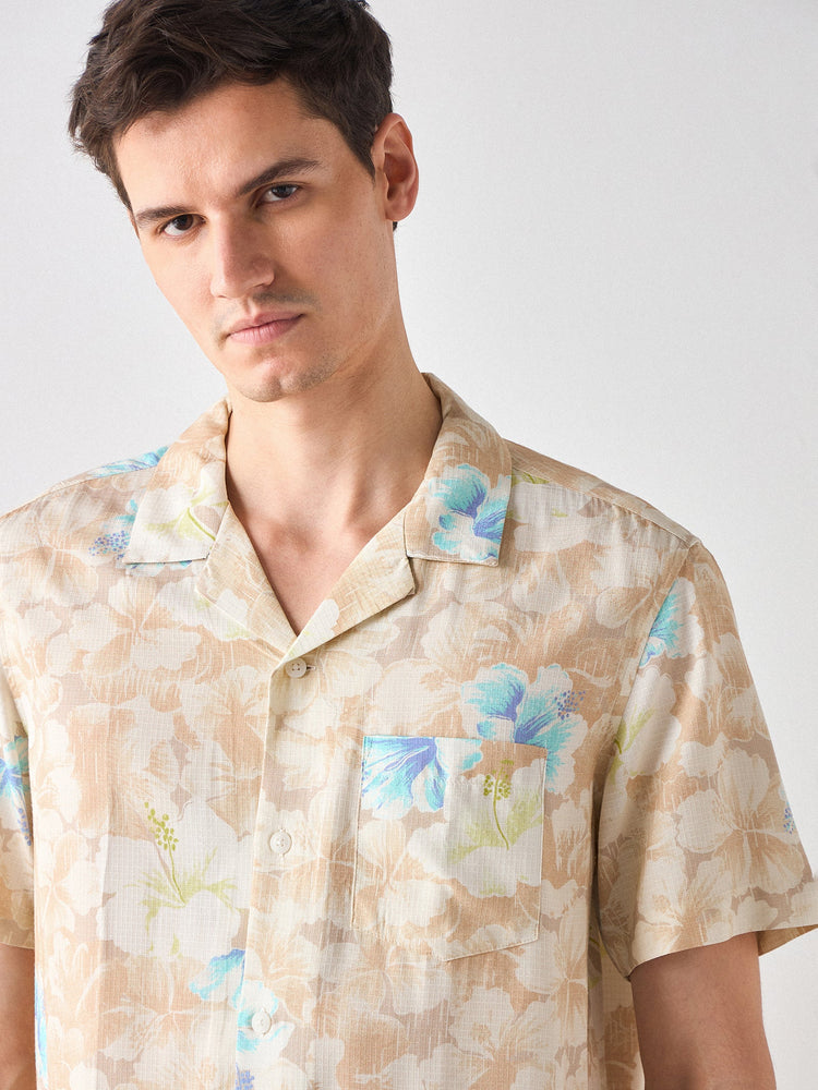 Relaxed Fit Floral Print Shirt