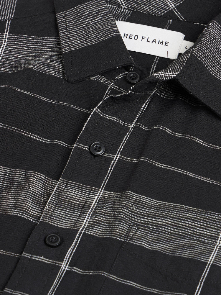 Linen Checked Shirt