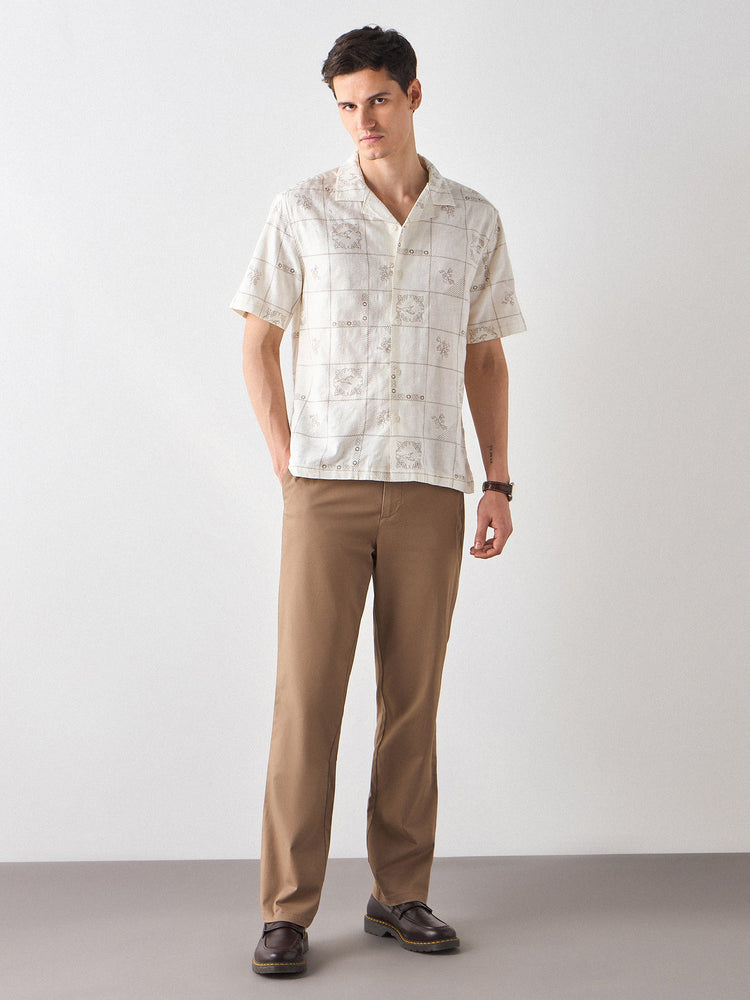 Relaxed Fit Floral Print Shirt