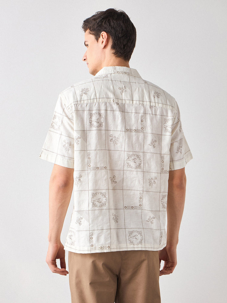 Relaxed Fit Floral Print Shirt