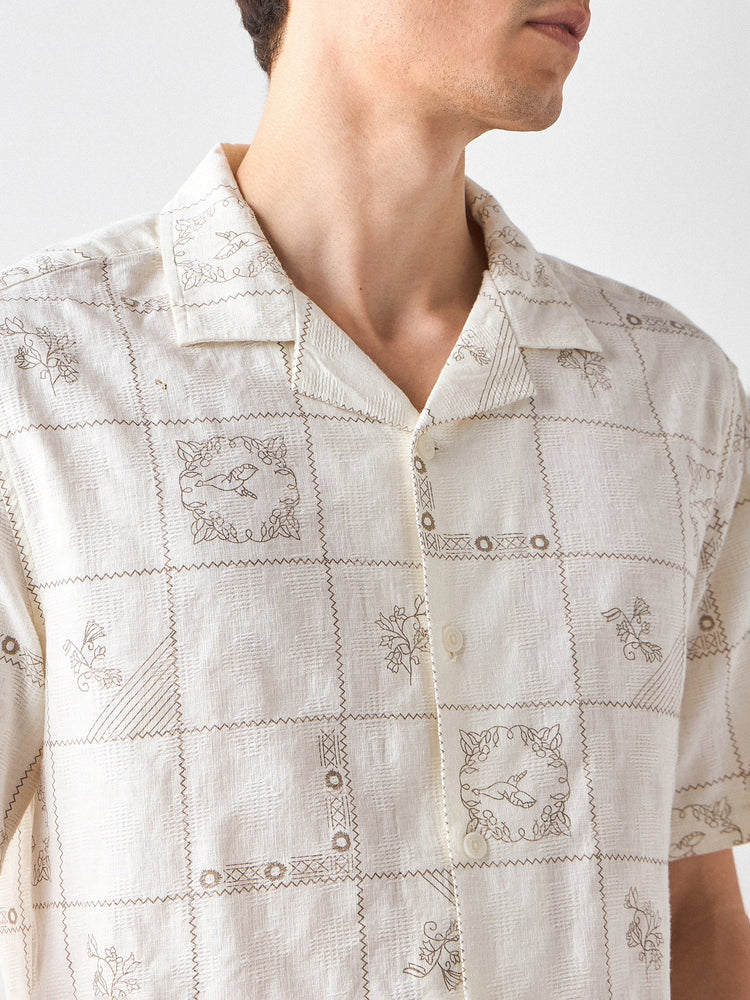 Relaxed Fit Floral Print Shirt