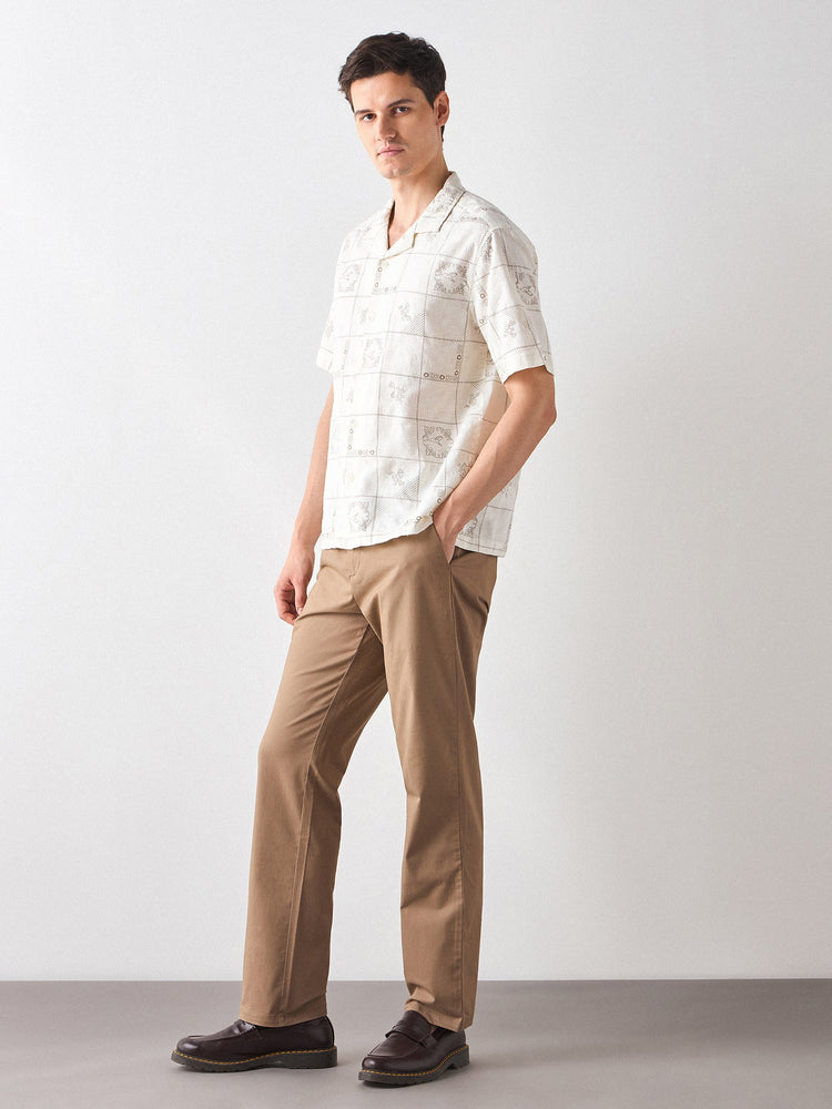 Relaxed Fit Floral Print Shirt