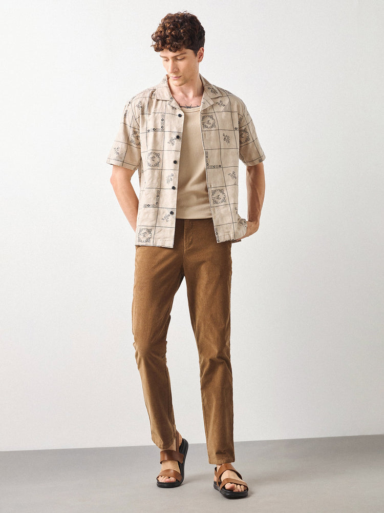 Relaxed Fit Floral Print Shirt