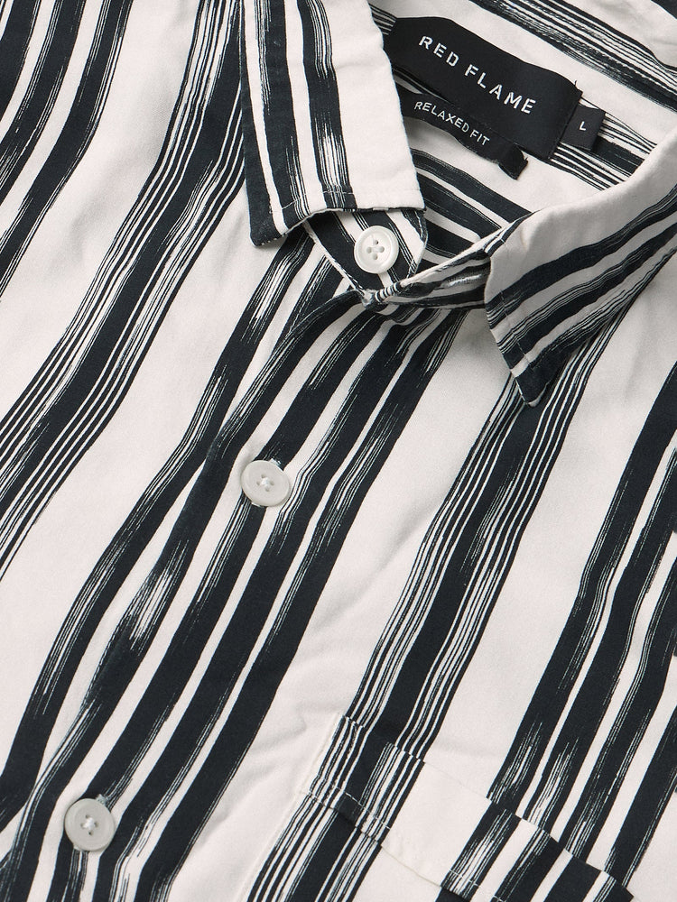 Relaxed Fit Striped Shirt