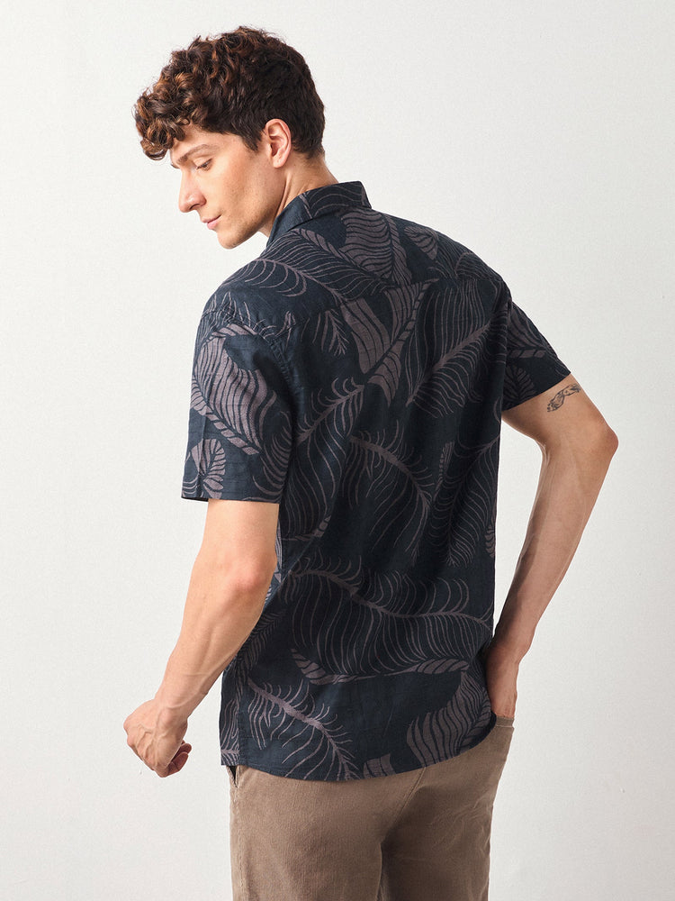 Relaxed Fit Paisley Print Shirt