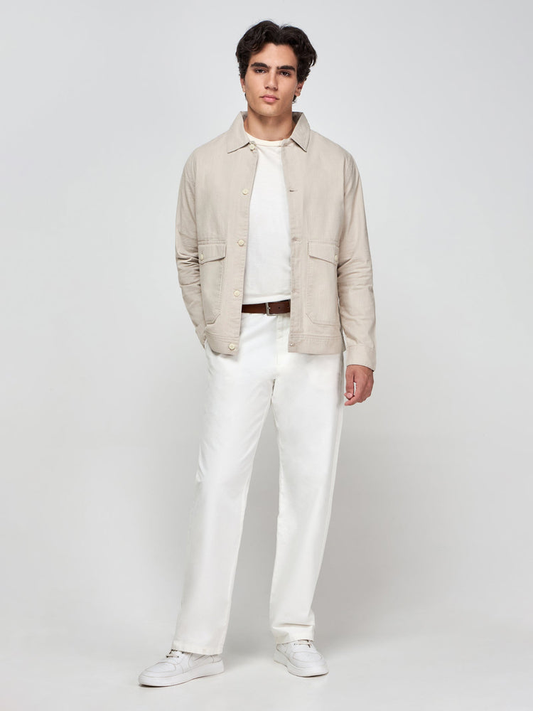 Slub Cotton Shacket