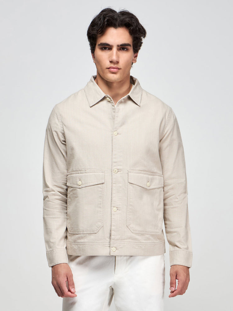 Slub Cotton Shacket