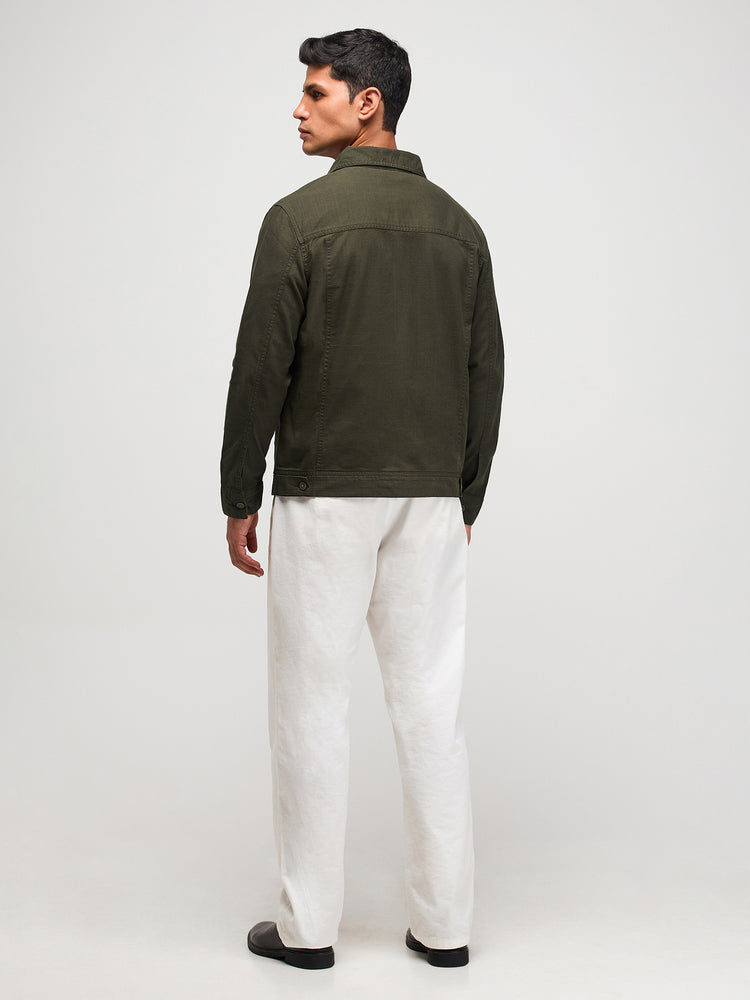 Slub Cotton Shacket