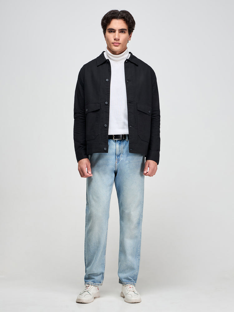 Slub Cotton Shacket