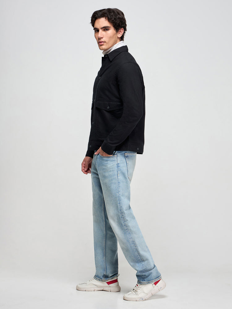 Slub Cotton Shacket