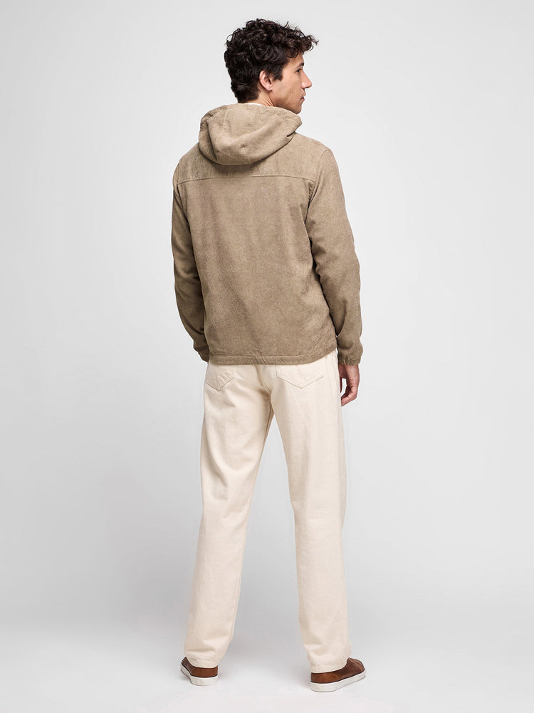 Corduroy Hooded Shacket