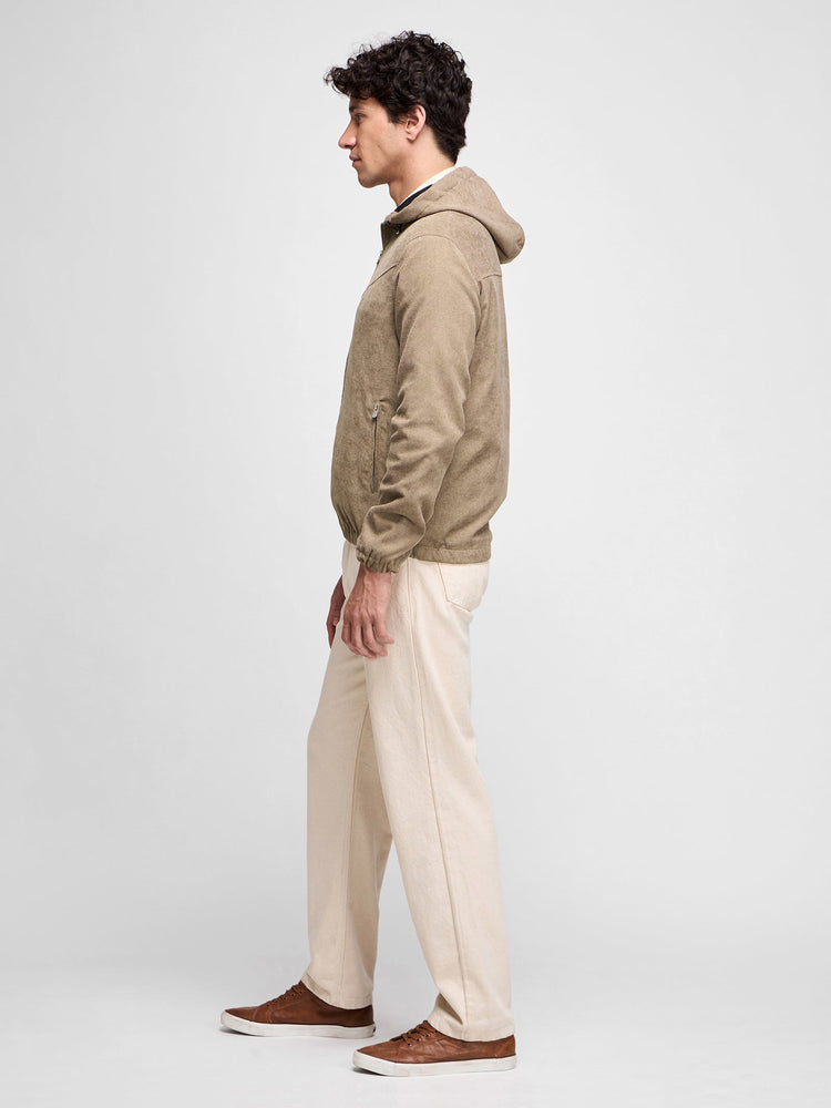 Corduroy Hooded Shacket