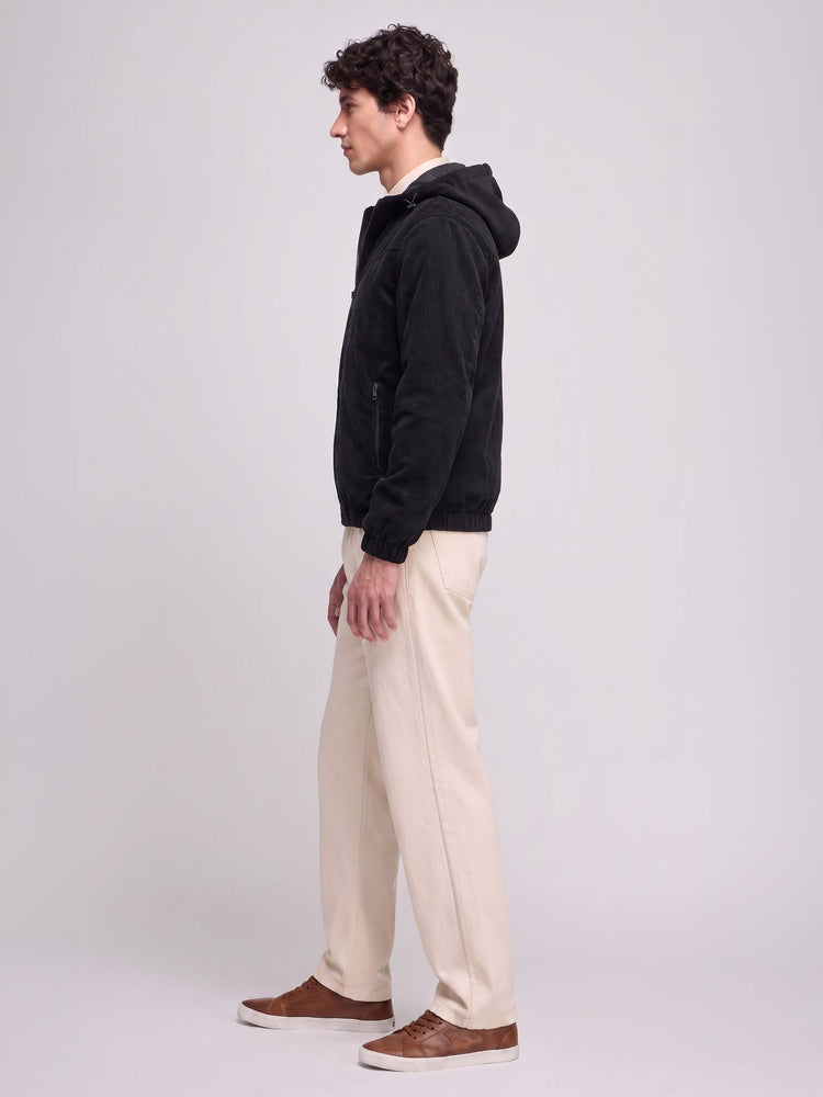 Corduroy Hooded Shacket