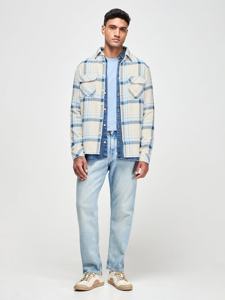 Checked Over Shirt