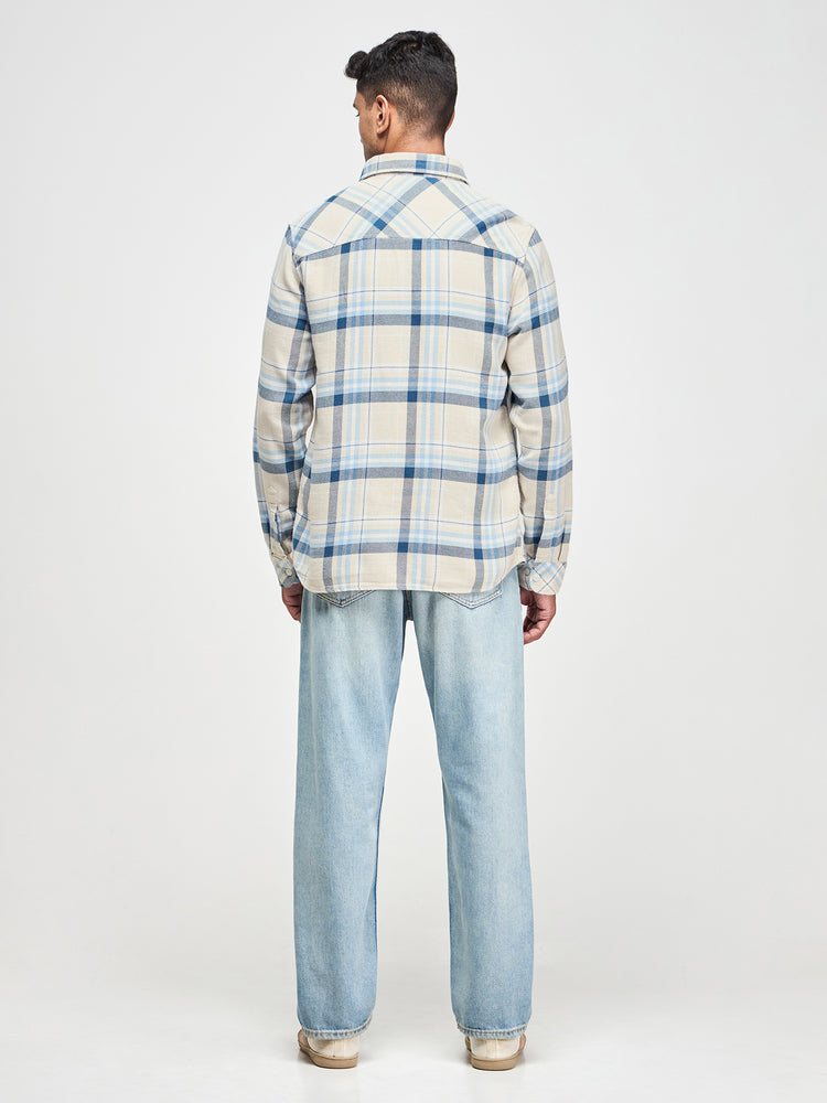 Checked Over Shirt