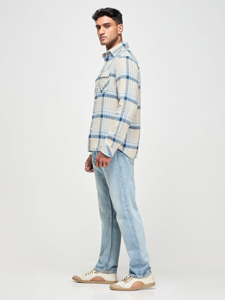 Checked Over Shirt