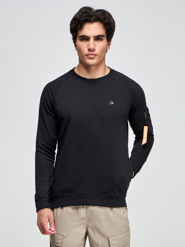 Regular Fit Crew Neck Sweatshirt