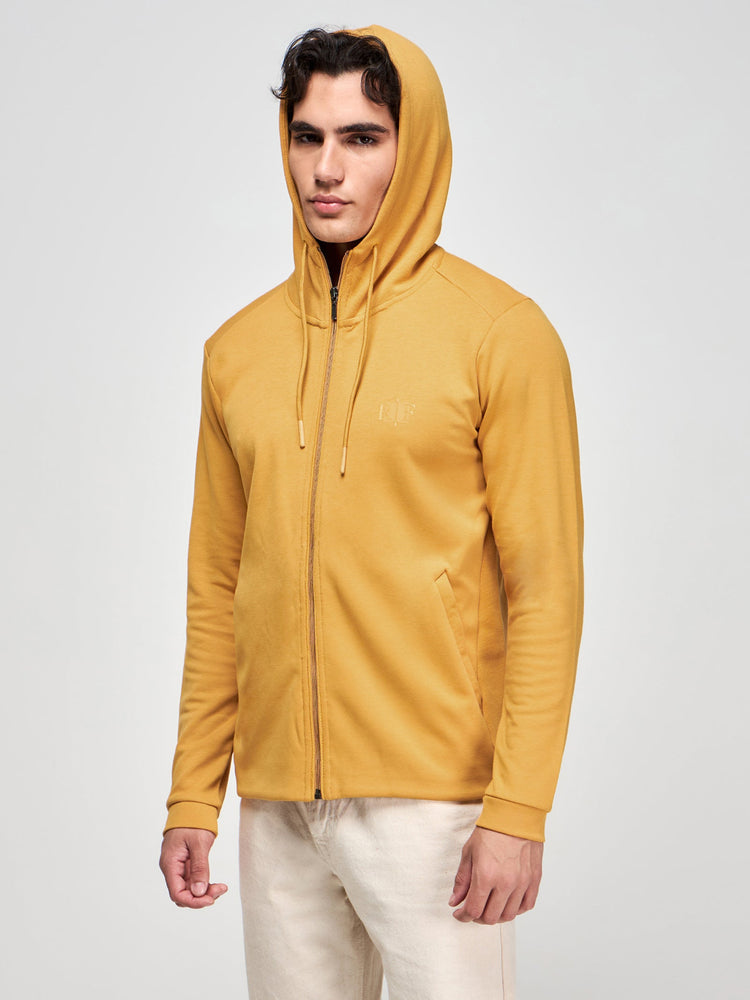 Zip-Through Hooded Sweatshirt