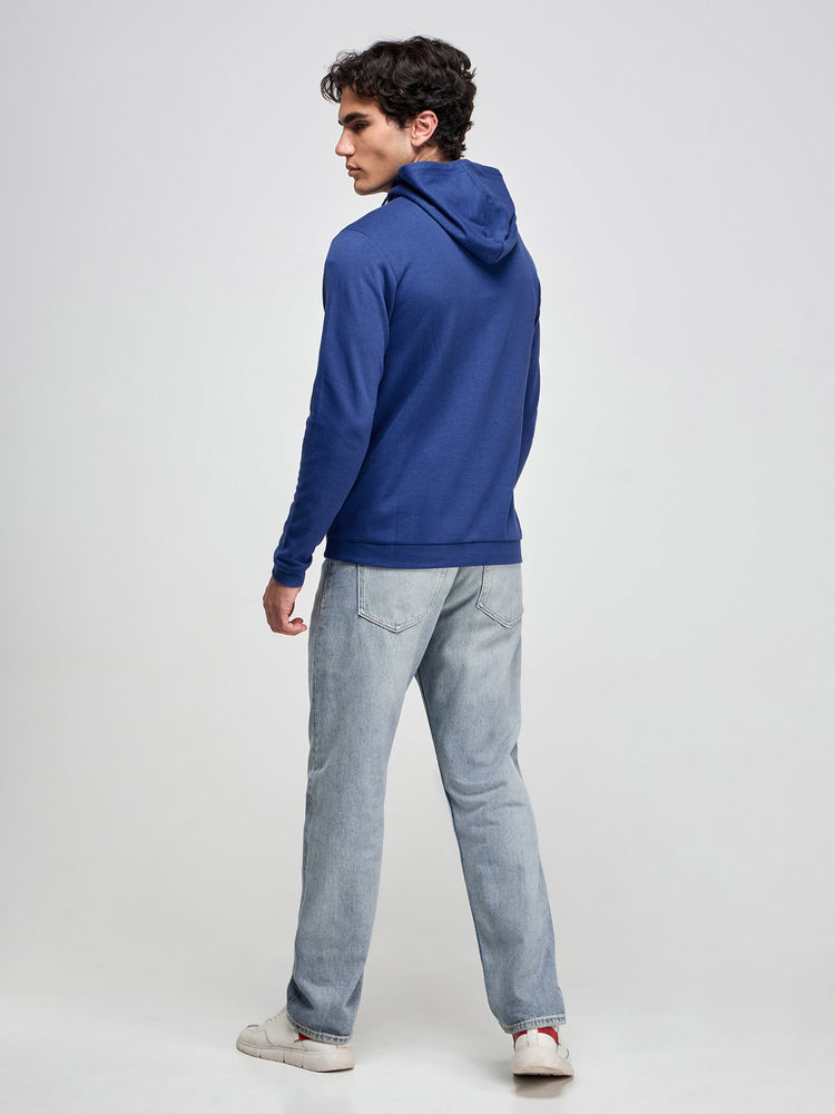 Zip-Through Hooded Sweatshirt