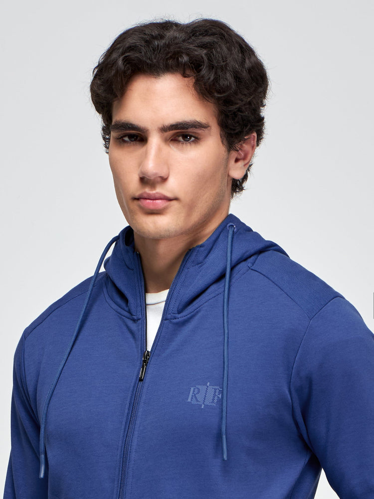 Zip-Through Hooded Sweatshirt