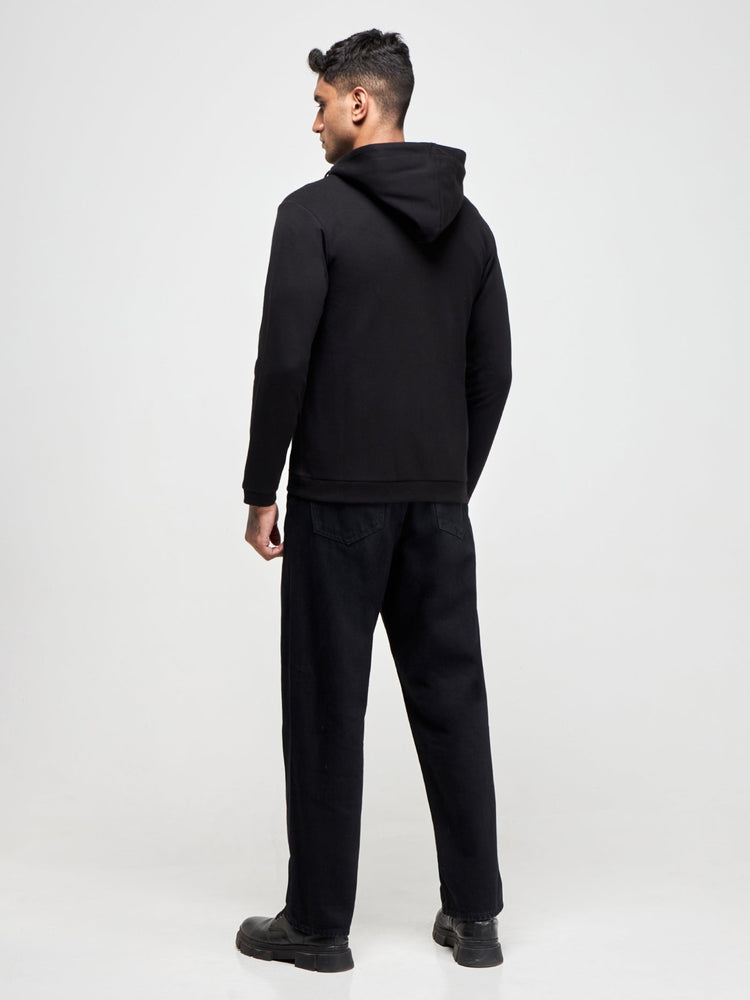 Zip-Through Hooded Sweatshirt