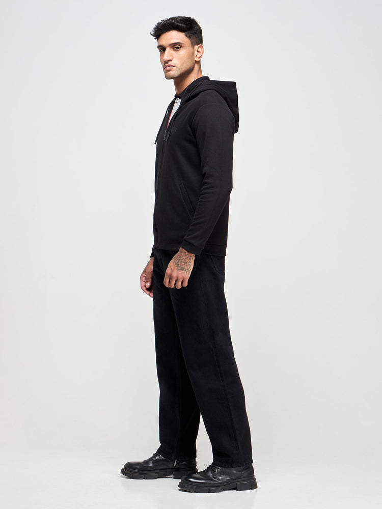 Zip-Through Hooded Sweatshirt