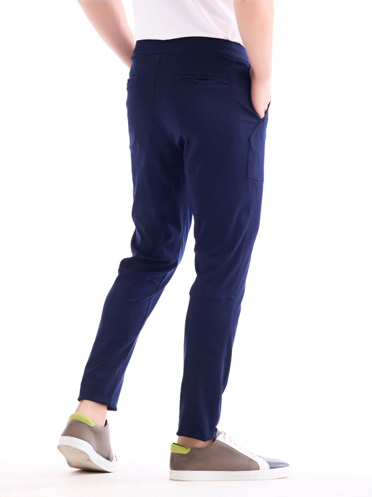 Navy Stretch Travel Pant