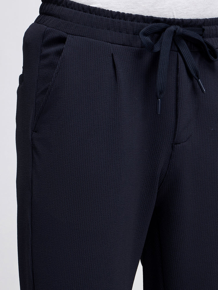Relaxed Fit Cord Pleated Trouser