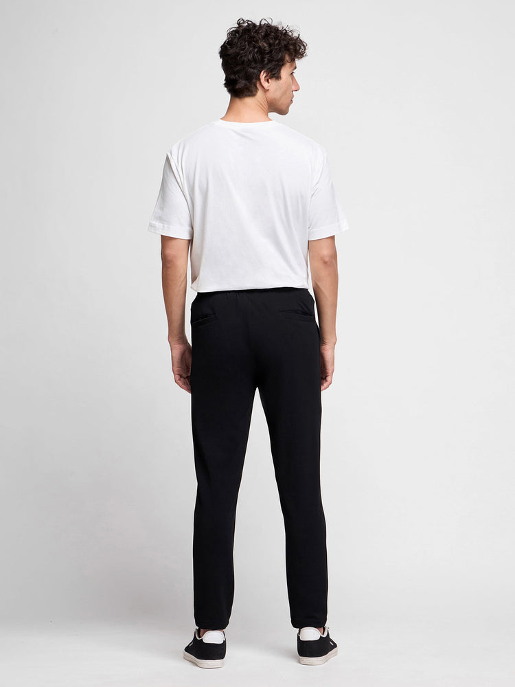 Relaxed Fit Cord Pleated Trouser