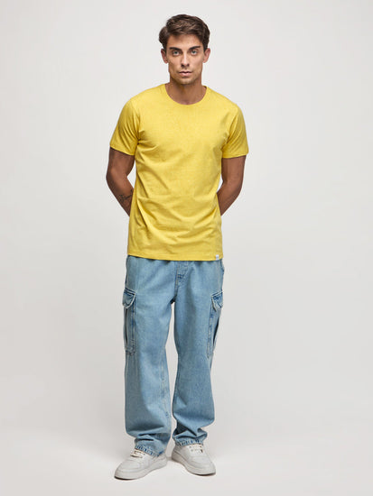 Tonal Print Stretch T-Shirt