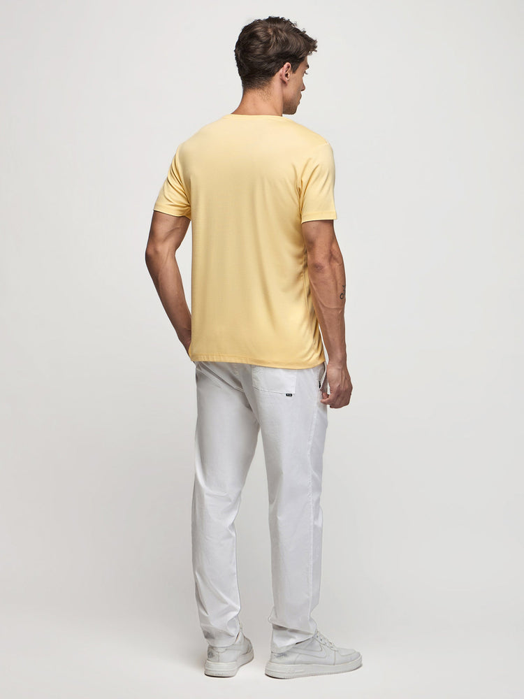 Chest Logo Tencel Stretch T-Shirt