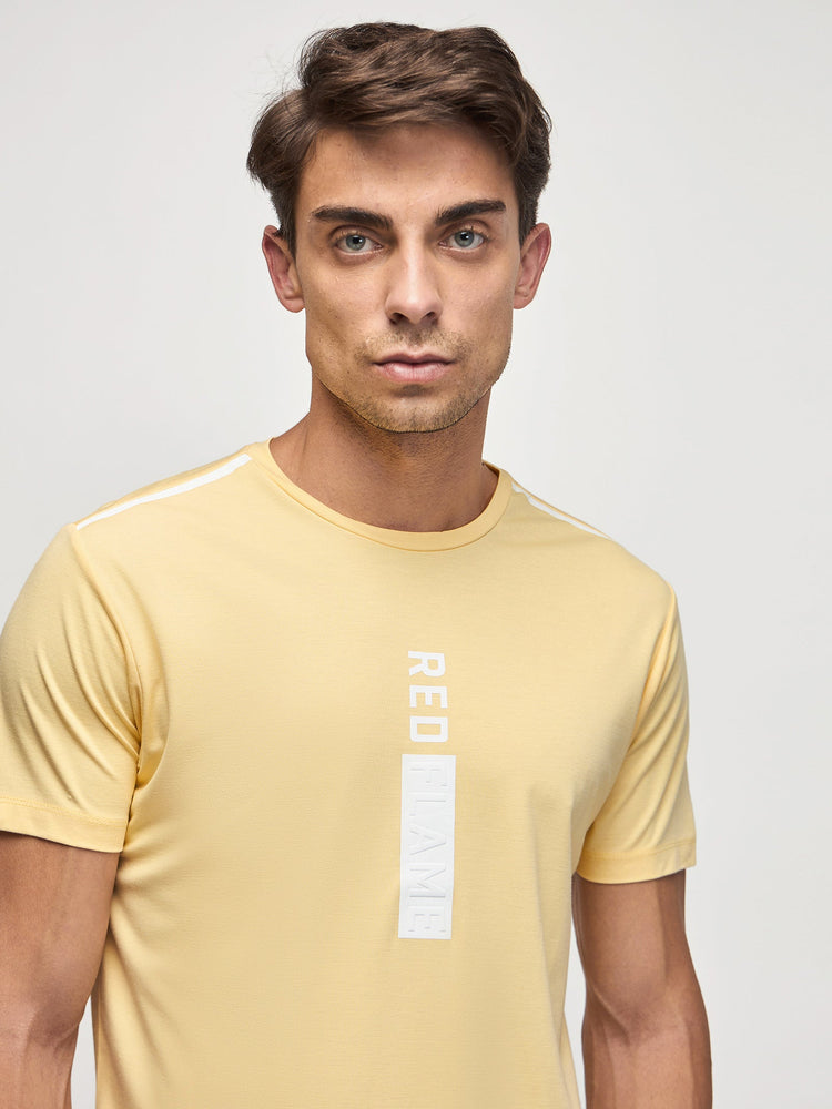 Chest Logo Tencel Stretch T-Shirt