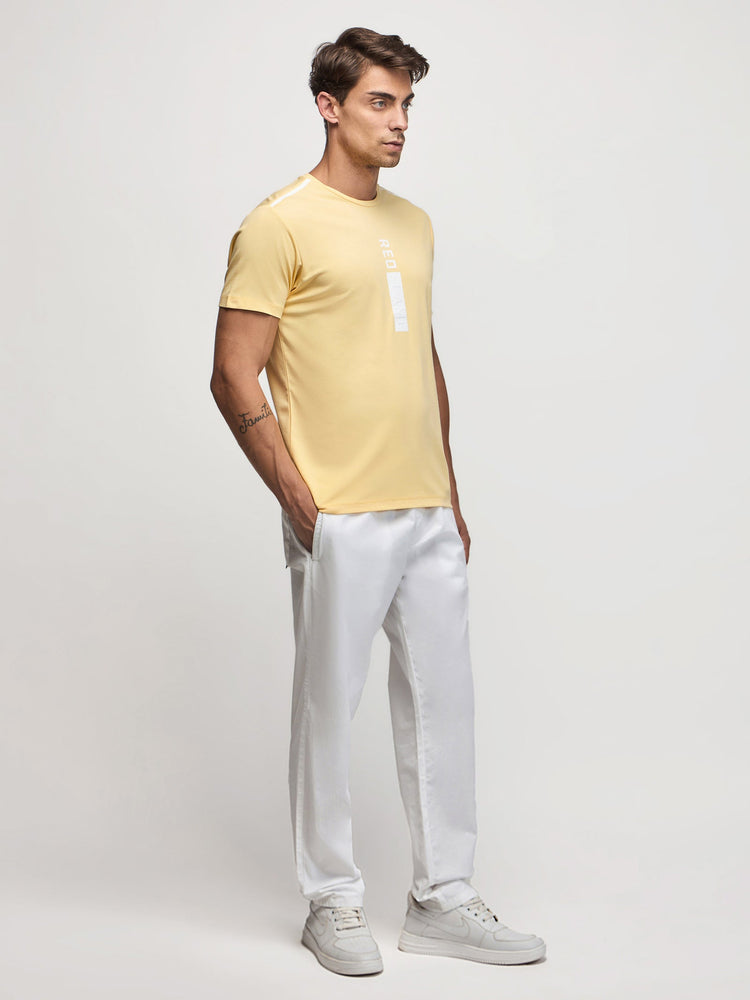 Chest Logo Tencel Stretch T-Shirt