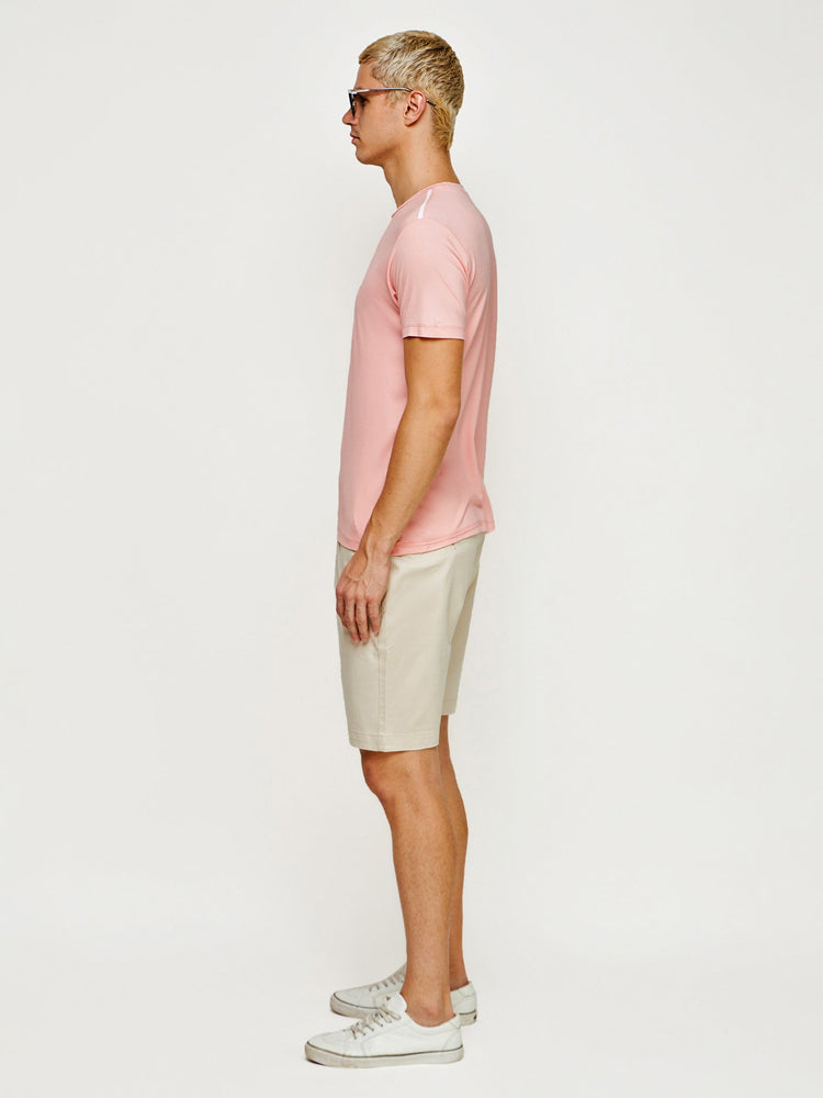 Chest Logo Tencel Stretch T-Shirt