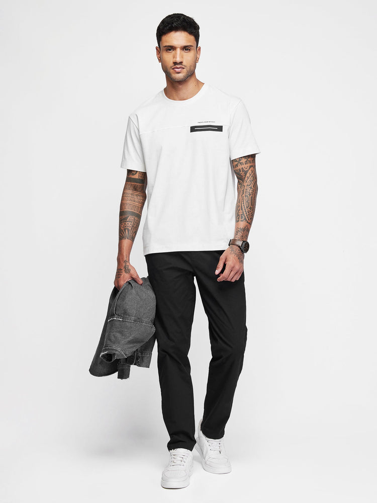 Relaxed Fit Chest Graphic T-Shirt