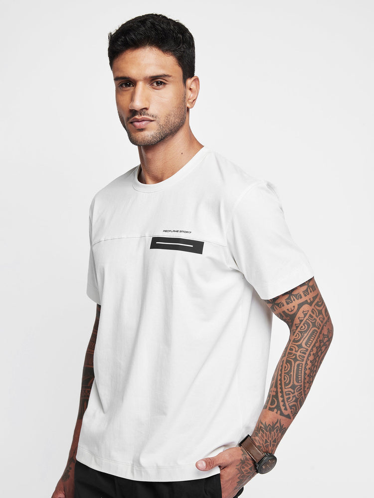 Relaxed Fit Chest Graphic T-Shirt